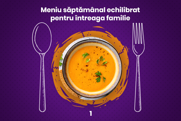 Un meniu echilibrat e necesar să cuprindă toate grupele alimentare și să respecte un complex de măsuri, realizat în strictă conformitate cu cadrul normativ existent