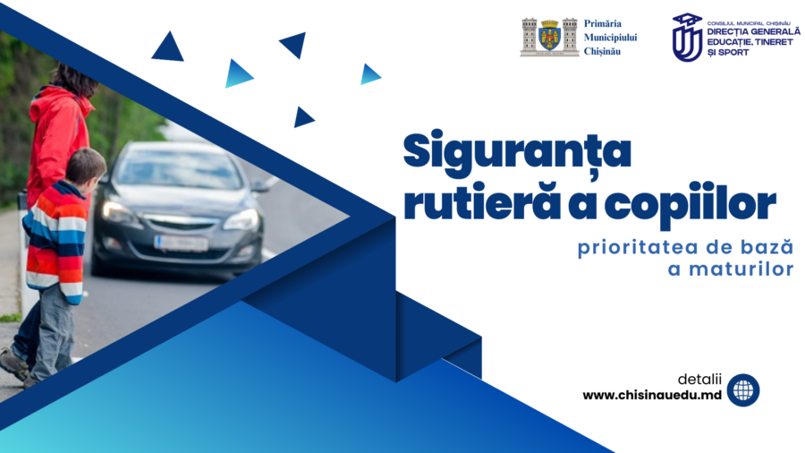 Siguranța rutieră a copiilor – prioritatea de bază a maturilor
